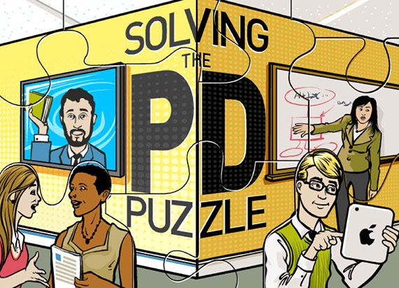 online professional development puzzle